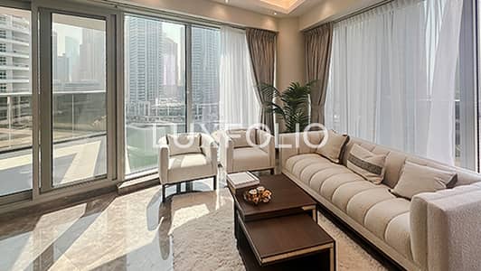 2 Bedroom Apartment for Sale in Dubai Marina, Dubai - Full Marina| Upgraded Furnished | VACANT soon !