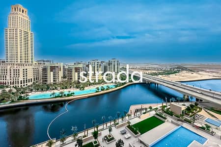 3 Bedroom Flat for Rent in Dubai Creek Harbour, Dubai - Water Views | New Unit | Semi Closed Kitchen
