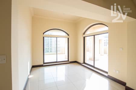 Studio for Rent in Palm Jumeirah, Dubai - Rare Spacious 4 Bed | Vacant | Unfurnished