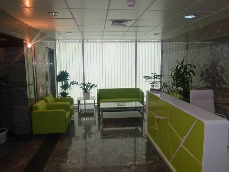 ELEGANT INDEPENDENT OFFICE SPACE IN AL GARHOUD AVAILABLE FOR LEASE