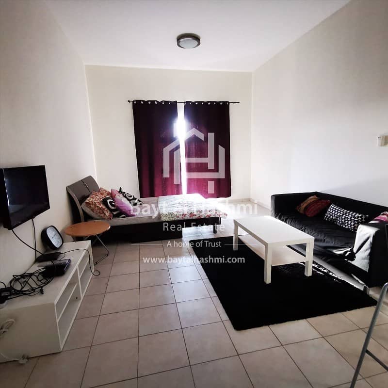 Fully Furnished 8 Wardrobes Studio In Street 2 Next To