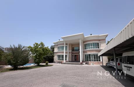 8 Bedroom Villa for Rent in Al Barsha, Dubai - Large Private Villa | Pool | Staff Quarters