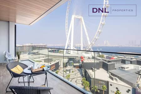 2 Bedroom Flat for Rent in Bluewaters Island, Dubai - Exclusive\ Ain Dubai & Sea View \ Fully Furnished