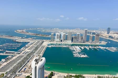 2 Bedroom Apartment for Sale in Dubai Marina, Dubai - Amazing Full Sea View | Top Floor |Spacious Layout