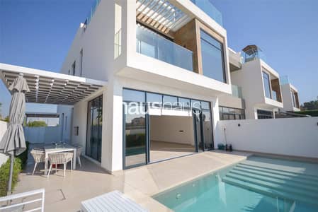 4 Bedroom Villa for Sale in Jumeirah Golf Estates, Dubai - Vacant Now | Corner Unit | Private Pool | 4 Bed