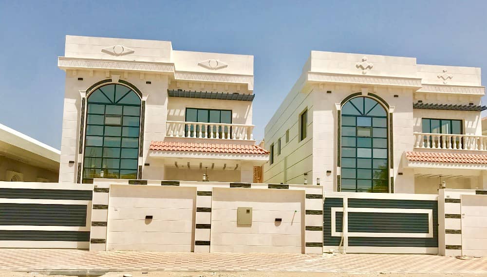 Villa new stone interface Super Deluxe close to a mosque with the possibility of bank financing