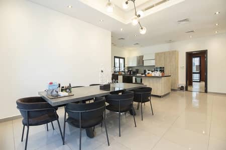 6 Bedroom Villa for Rent in Al Barsha, Dubai - Modern 6-Bedroom Villa with Pool and Garden