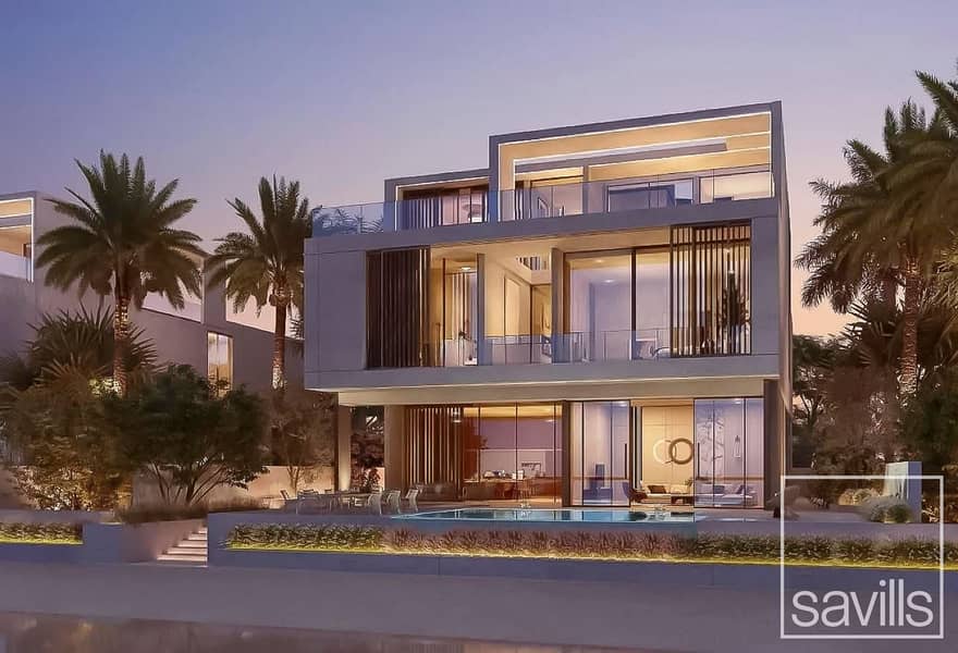 Вилла в Пальма Джебель-Али，Фронд O，The Beach Collection, 5 спален, 23000000 AED - 12544012