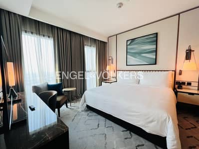 1 Bedroom Apartment for Rent in Dubai Creek Harbour, Dubai - Sea View | High floor | Furnished | Vacant Soon