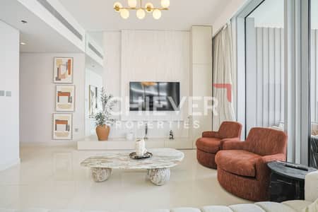 شقة 3 غرف نوم للايجار في دبي هاربور‬، دبي - Emmar Beach Front T2 1208 (6 of 47). jpg
