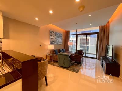 1 Bedroom Apartment for Rent in Business Bay, Dubai - High Floor | Sea View | Fully Furnished | Vacant