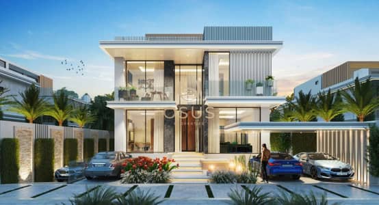 5 Bedroom Townhouse for Sale in DAMAC Islands, Dubai - Elegant Waterfront | Prime Location & High ROI