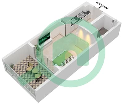 Weybridge Gardens 2 - 单身公寓类型／单位4 / UNIT 11戶型图