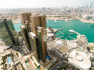 شقة 1 غرفة نوم للايجار في جزيرة الريم، أبوظبي - شقة في مارينا بلو تاور،مارينا سكوير،جزيرة الريم 1 غرفة 94999 درهم - 12546728