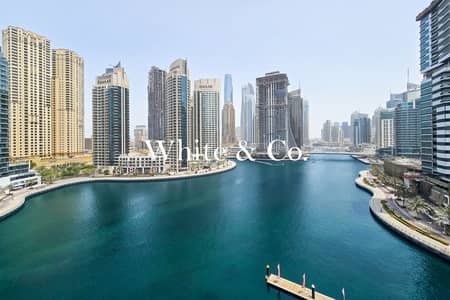 1 Bedroom Apartment for Rent in Dubai Marina, Dubai - Full Marina Views | Unfurnished | Bright