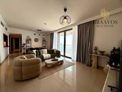 3 Bedroom Flat for Rent in Downtown Dubai, Dubai - 3BR + MAID | HIGH FLOOR | BURJ KHALIFA VIEW