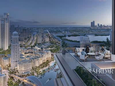 2 Bedroom Apartment for Sale in Dubai Creek Harbour, Dubai - Offplan Resale | Canal View | High Floor
