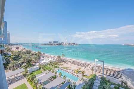 2 Bedroom Apartment for Rent in Jumeirah Beach Residence (JBR), Dubai - Majestic Sea View | Prime Location