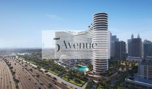 1 Bedroom Apartment for Sale in Business Bay, Dubai - Aquarise Exterior-6. jpg