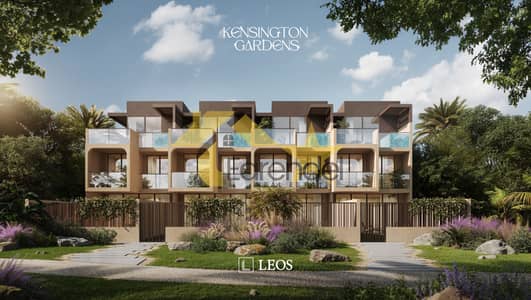 4 Bedroom Townhouse for Sale in International City, Dubai - LEOS_KG_4Bed TH type B Back view. jpg