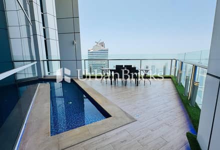 4 Bedroom Flat for Rent in Dubai Marina, Dubai - Palm View l Upgraded l High Floor