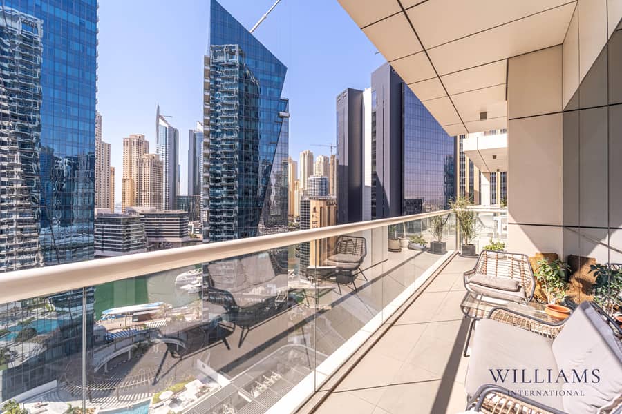 位于迪拜码头，西大道 2 卧室的公寓 3200000 AED - 12550446