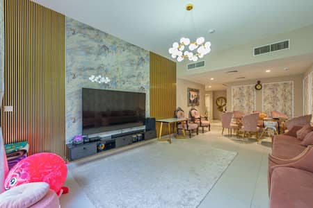 4 Bedroom Townhouse for Rent in Dubai South, Dubai - Living Room2. jpg