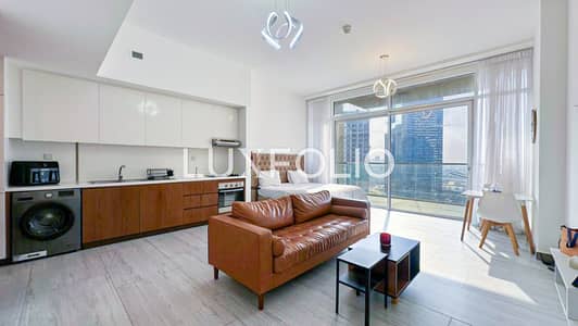 Studio for Rent in Jumeirah Village Circle (JVC), Dubai - Pool View | Fully Furnished | Large Layout