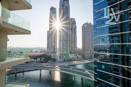 2 Bedroom Apartment for Rent in Business Bay, Dubai - HUGE BALCONY | FULLY FURNISHED | CANAL VIEWS