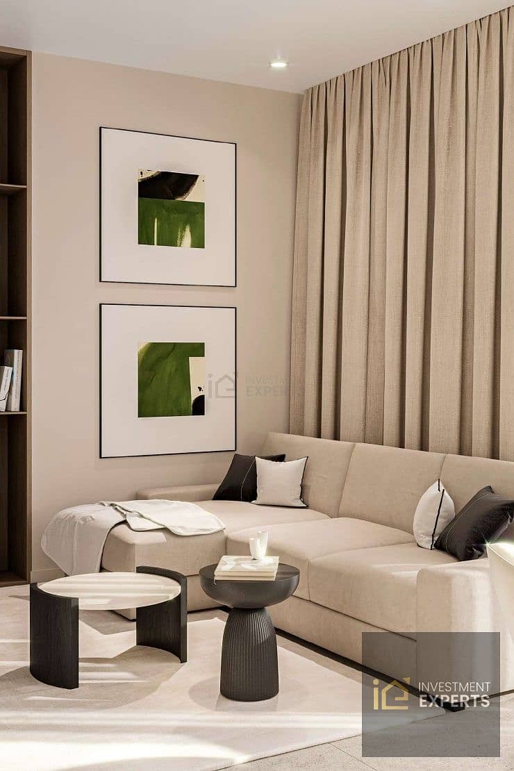 位于朱美拉环形村(JVC)，JVC第12区，V1TER Residence 3 卧室的公寓 2622094 AED - 12553714