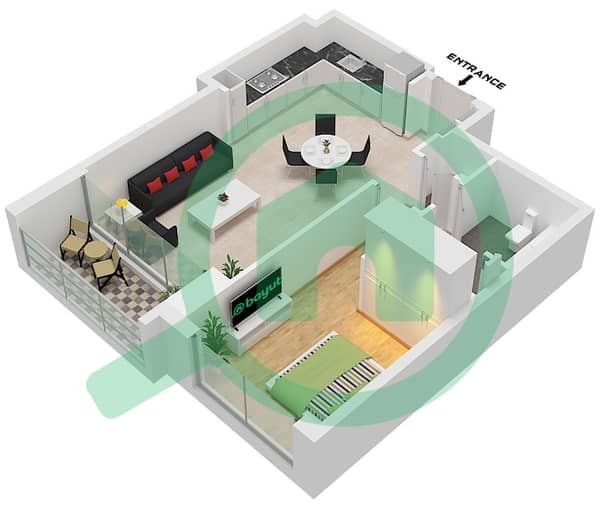 Unit 3 Floor Podium 2 
Unit 4 Floor 1 
Unit 5 Floor 2-23,25-50