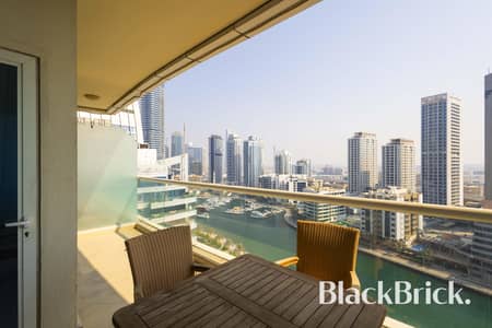 1 Bedroom Apartment for Rent in Dubai Marina, Dubai - Full Marina View | Newly renovated | 1st Oct