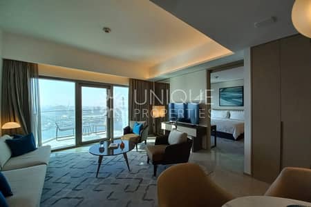 1 Bedroom Apartment for Rent in Dubai Creek Harbour, Dubai - Burj and Creek View | Vacant | High Floor
