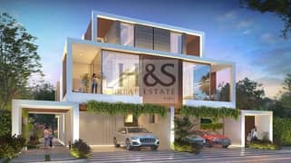فیلا في بارك غرينز،(أكويا من داماك) داماك هيلز 2 5 غرف 3500000 درهم - 12545926