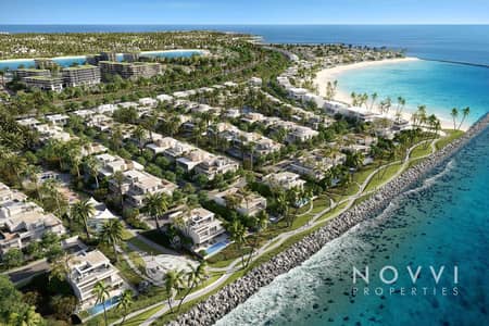 5 Bedroom Villa for Sale in Dubai Islands, Dubai - Second Row | Corner Villa | Sea View