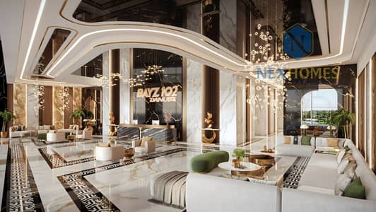 شقة 2 غرفة نوم للبيع في الخليج التجاري، دبي - Reception Lobby. jpg