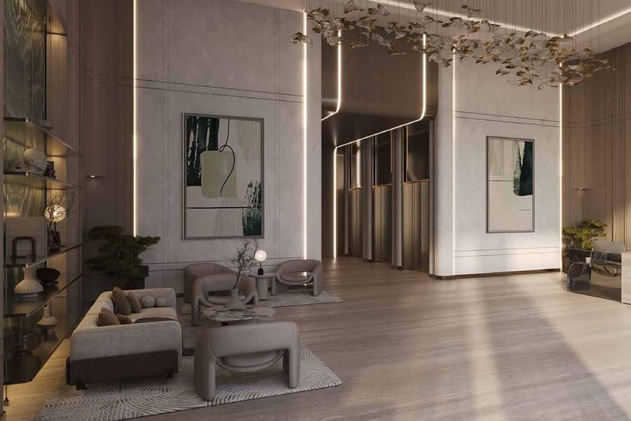 位于朱美拉环形村(JVC)，JVC第13区，Binghatti Amberhall 1 卧室的公寓 1084000 AED - 12556064