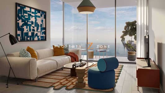 2 Bedroom Apartment for Sale in Dubai Maritime City, Dubai - Panoramic Sea Facing • 40/60 Investor Plan