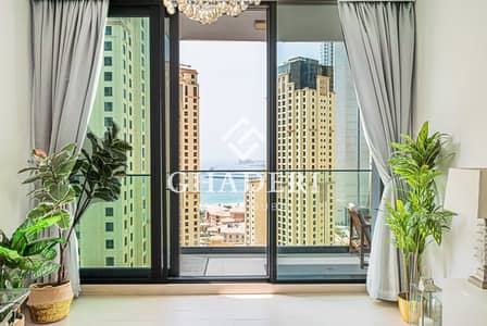 2 Bedroom Apartment for Rent in Dubai Marina, Dubai - SEA VIEW I UNFURNISHED I SPACIOUS