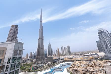 3 Bedroom Apartment for Rent in Downtown Dubai, Dubai - 3BED + MAID | FULL BURJ AND FOUNTAIN VIEW | VACANT