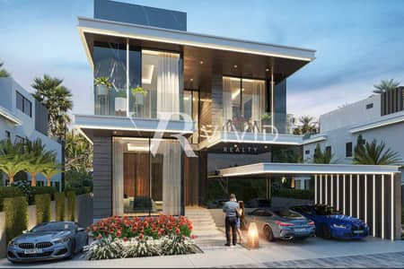 7 Bedroom Villa for Sale in DAMAC Lagoons, Dubai - 7 BR | Waterfront Villa | Venice Damac Lagoons