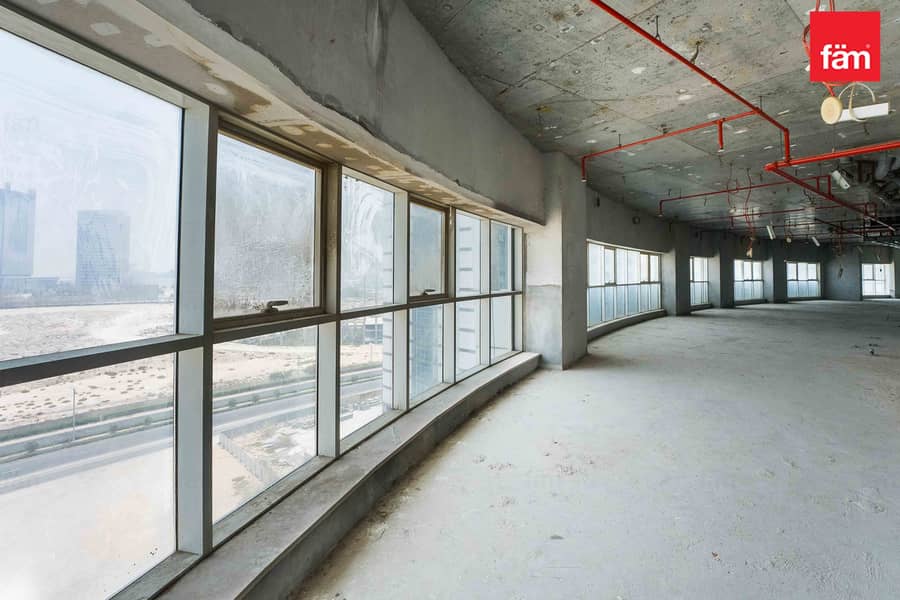 Bright & Spacious Office Space Shell and Core
