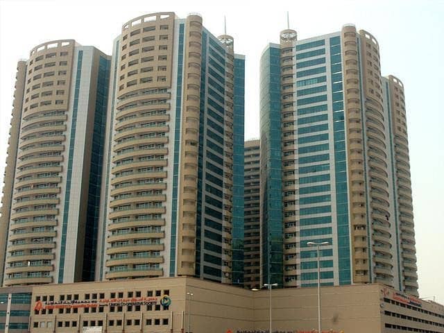 Hot Deal, In Ajman 2 Bedroom Hall with Parking Available For Sale In Horizon Tower cheap price 375k