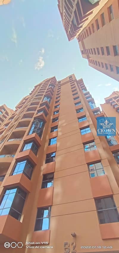2 Bedroom Apartment for Rent in Al Nuaimiya, Ajman - Spacious 2 BHK with Maid room available for Rent in Al Nuaimiya Towers Ajman. .