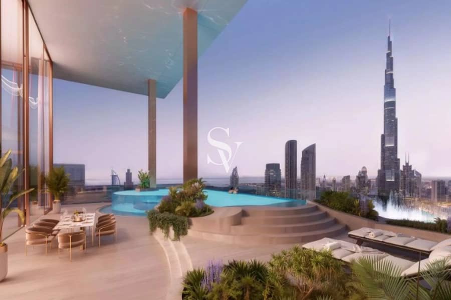 Ático en Downtown Dubai,Fairmont Residences Solara Tower, 5 dormitorios, 120423000 AED - 12550675 Ático en Downtown Dubai,Fairmont Residences Solara Tower, 5 dormitorios, 120423000 AED - 12550675
