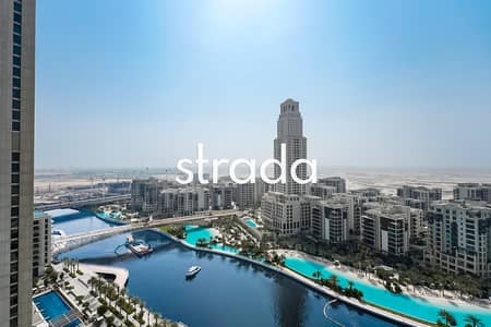 2 Bedroom Apartment for Rent in Dubai Creek Harbour, Dubai - Creek Beach Views | New Building | Modern