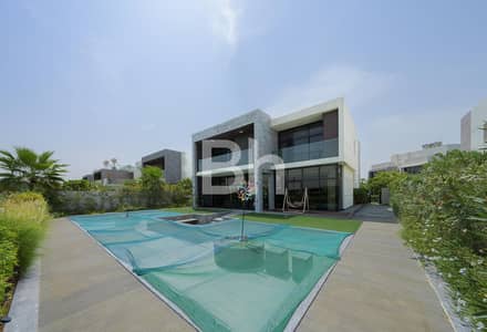 5 Bedroom Villa for Sale in DAMAC Hills, Dubai - Vacant | Large Plot | Full Golf View | Fendi Villa