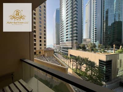 1 Bedroom Flat for Rent in Jumeirah Beach Residence (JBR), Dubai - PARTIAL SEA VIEW PLUS MARINA VIEW 1BHK FURNISHED