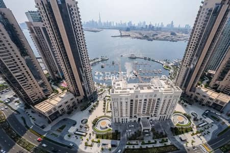 3 Bedroom Flat for Rent in Dubai Creek Harbour, Dubai - Vacant soon I Burj Khalifa Sea Views I Chiller Free