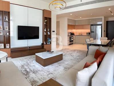 2 Bedroom Apartment for Sale in Dubai Harbour, Dubai - DUBAI SKYLINE VIEW | FULLY FURNISHED